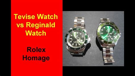 reginald watch vs rolex|rolex watches.